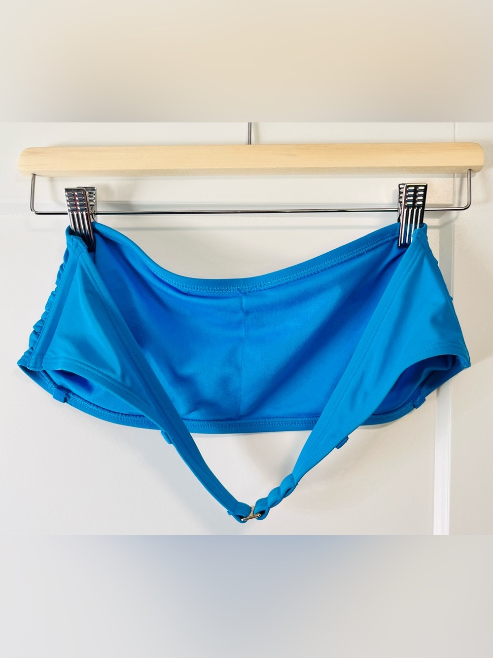 wild fable Bright Blue Bandeau Bikini Set - Picture 3 of 8